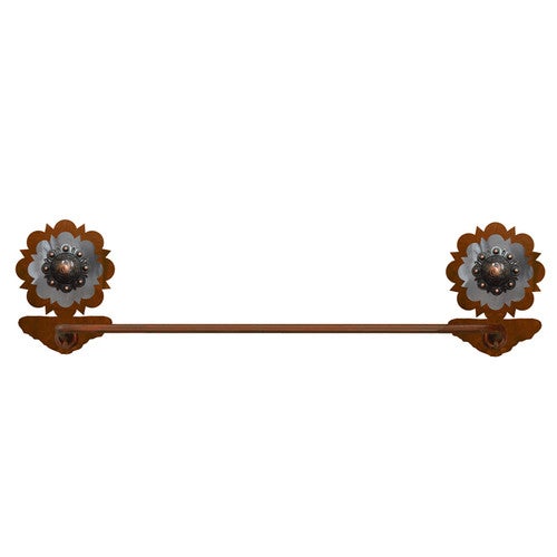 Round Copper Berry Towel Bar