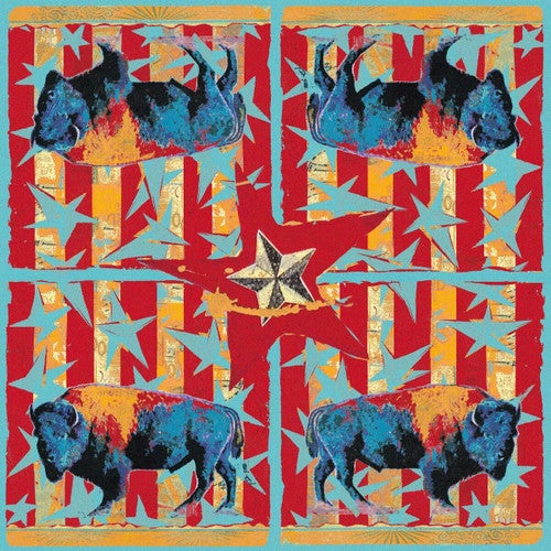 Ruiz Buffalo Stars & Stripes Rug - 8 Ft. Square