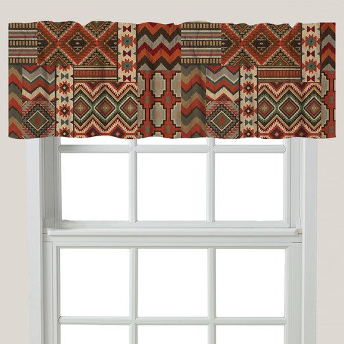Rust Southwest Valance