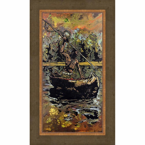 Sacred Spear Framed Canvas