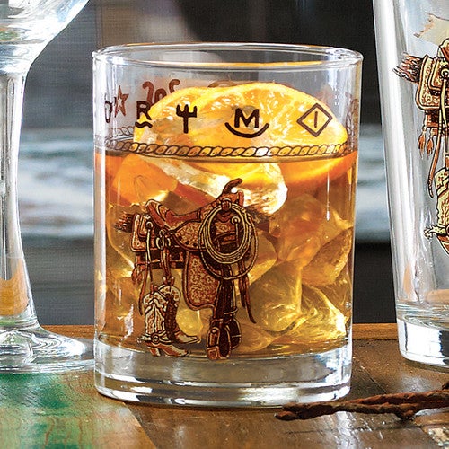 Saddle Double Old Fashioned (Set of 4)
