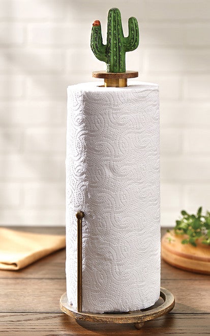 Saguaro Cactus Paper Towel Holder