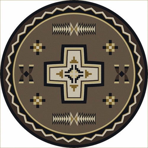 Saint Cross Rug - 8 Ft. Round