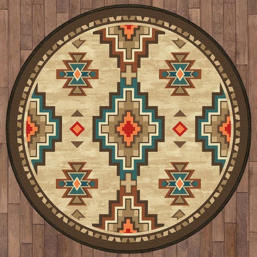 Salado Trails Rug - 8 Ft. Round