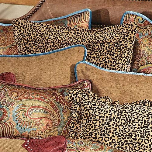 San Angelo Leopard Euro Sham - OUT OF STOCK UNTIL 06/04/2025