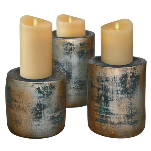 Sandstorm Candle Holders - Set of 3