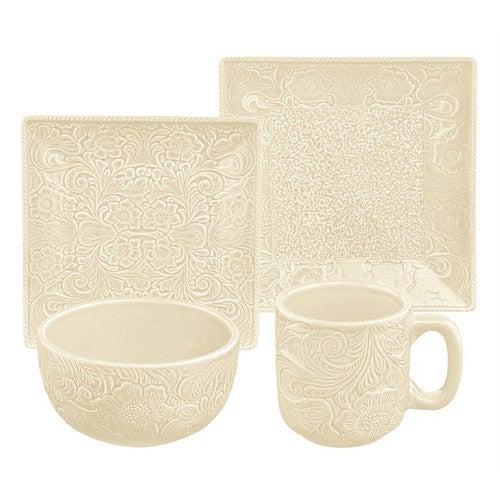Savannah Cream Dinnerware Set - 16 pcs