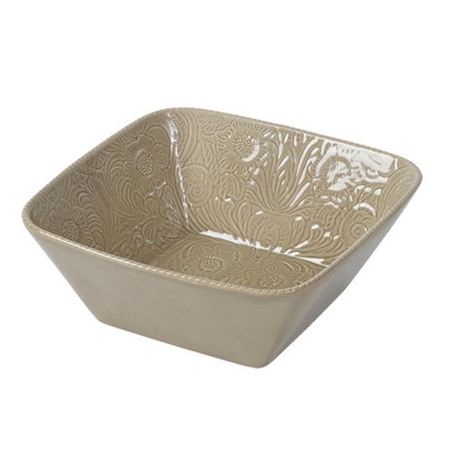 Savannah Taupe Serving Bowl - OUT OF STOCK UNTIL 01/28/2026