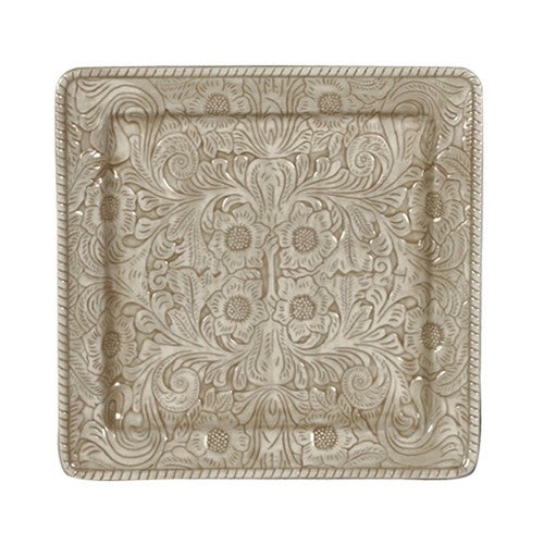 Savannah Taupe Serving Platter
