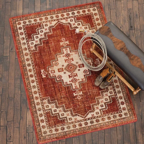 Sedona Nights Red Rock Rug - 3 x 4