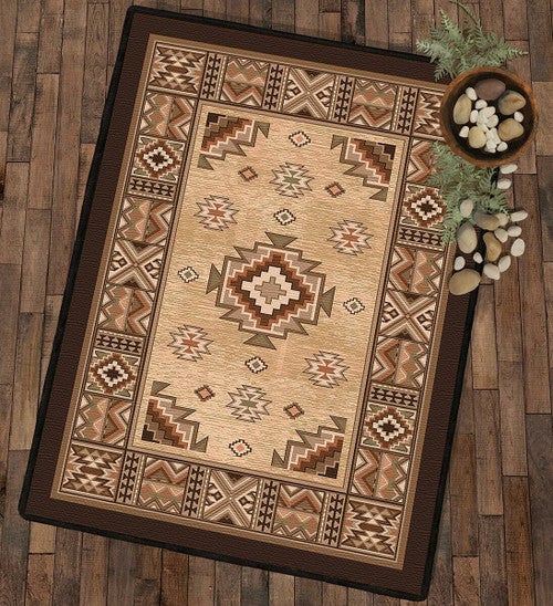 Sierra Canyon Tan Rug - 4 x 5