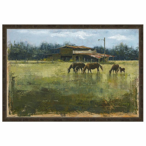 Sleepy Stable Wall Art