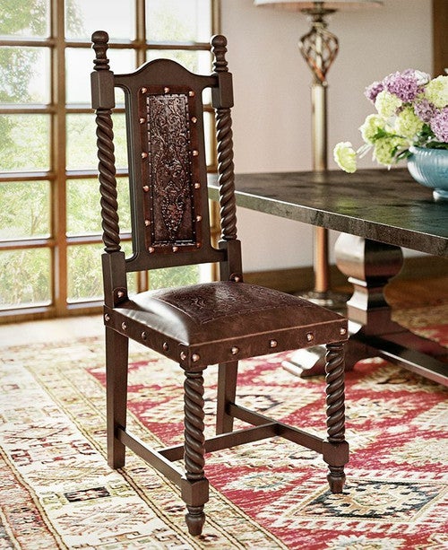 Soloman Leather Chairs (set of 4 chairs)