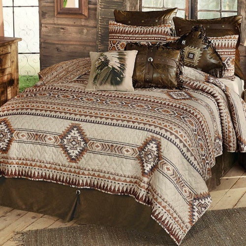 Southern Flare Quilt Bed Set - Twin - CLEARANCE