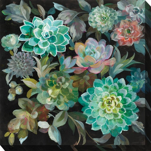 Southwest Botanicals IV Canvas Art