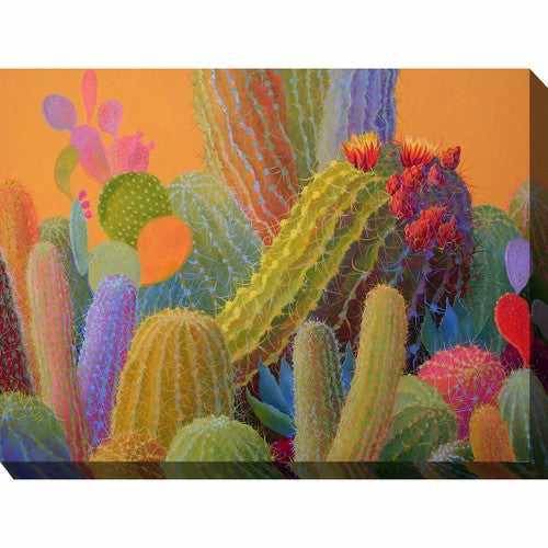 Southwest Botanicals V Canvas Art