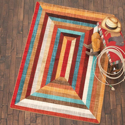 Southwest Fiesta Rug - 4 x 5