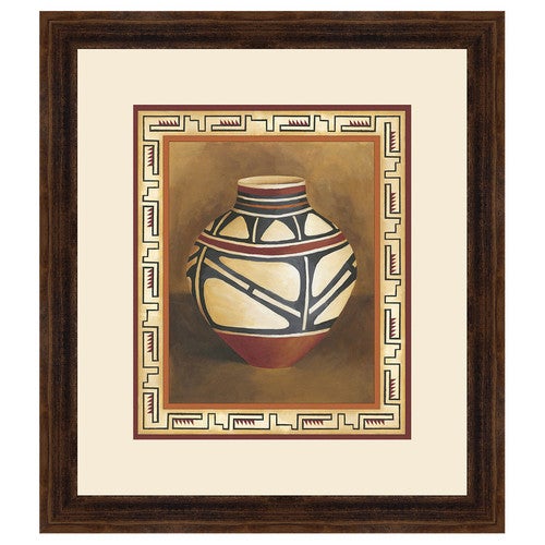 Southwest Pottery I Framed Print