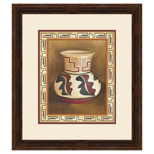 Southwest Pottery III Framed Print