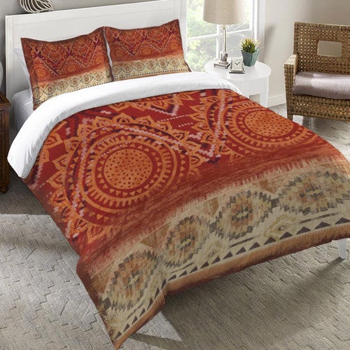 Southwest Sun Duvet Cover - Queen