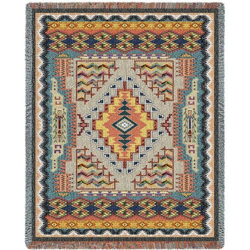 Southwest Turquoise Blanket