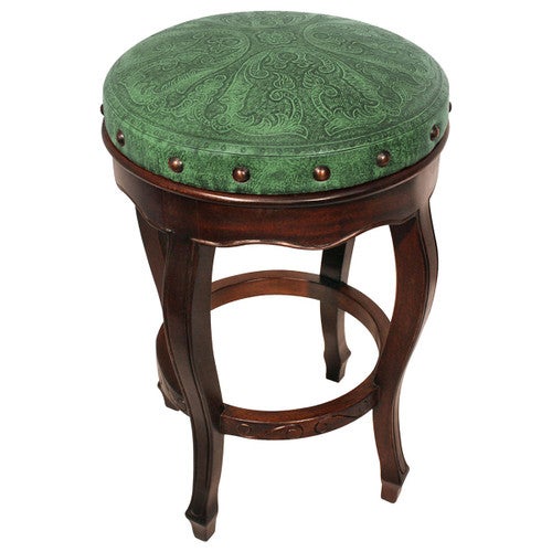 Spanish Heritage Round Counter Stool - Colonial Green
