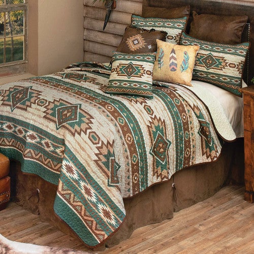 Spirit Walk Quilt Bed Set - King