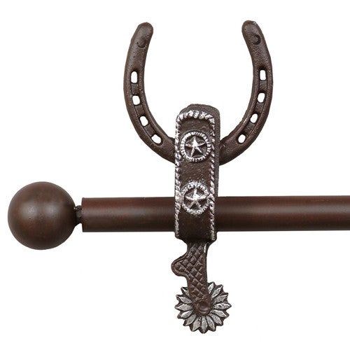 Spur Curtain Rod & Rod Holders