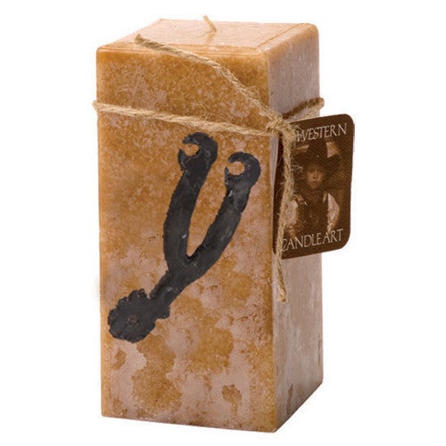 Spur Embedded Pillar Candle