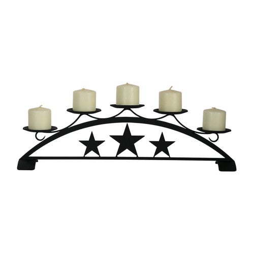 Star Table Top Pillar Candle Holder
