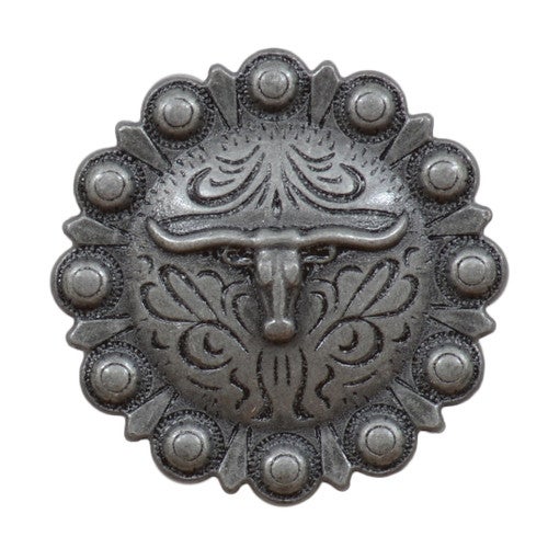 Steer Berry Concho Cabinet Pulls - Set of 2