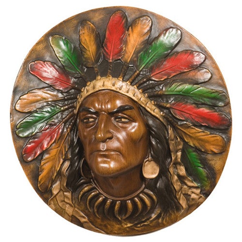 Stoic Chief Wall Plaque