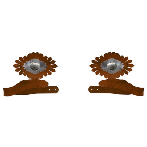 Sunburst Concho Tie Backs - Set of 2