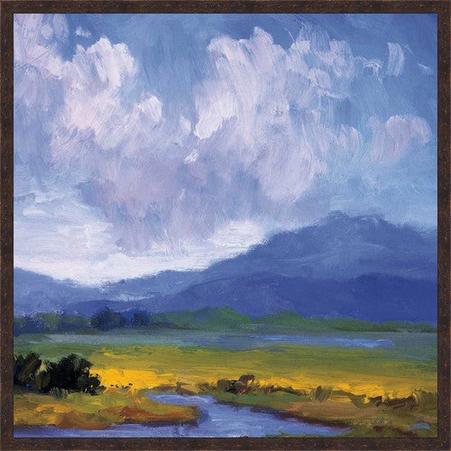 Sunlit Valley Canvas Art