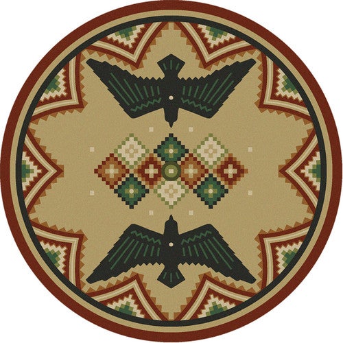 Sunset Dance Rug - 8 Ft. Round