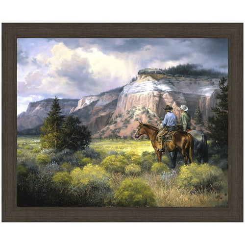 Taking in the View Canvas Art
