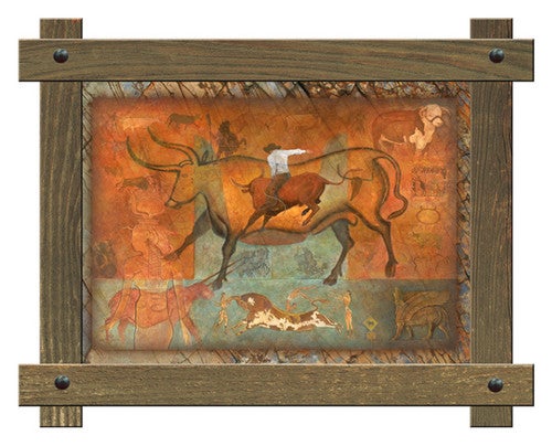 Taurus Framed Framed Wall Art