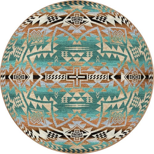 Teton Spirit Horizon Rug - 8 Ft. Round