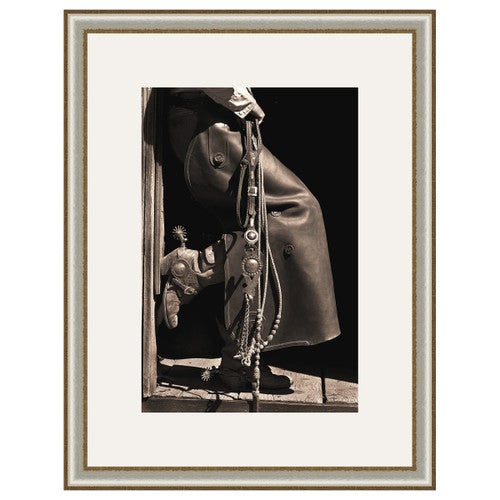 Texas Cowboy Framed Print
