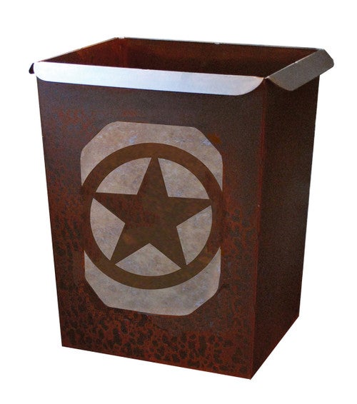 Texas Star Waste Basket