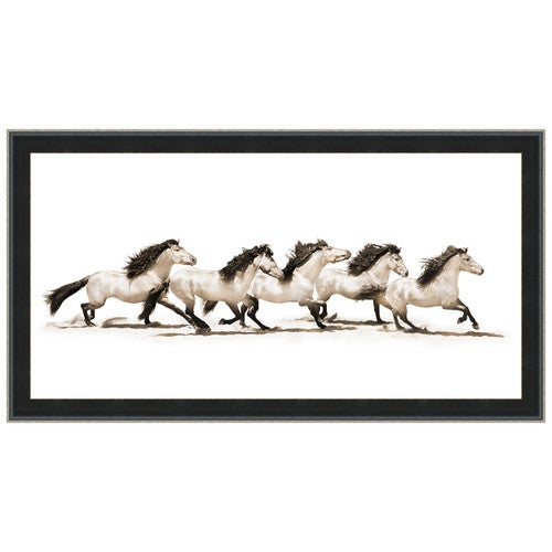 The Buckskins Framed Canvas