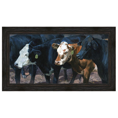 The Gossips Framed Print