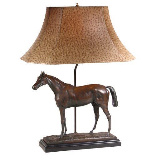 Thoroughbred Horse Lamp