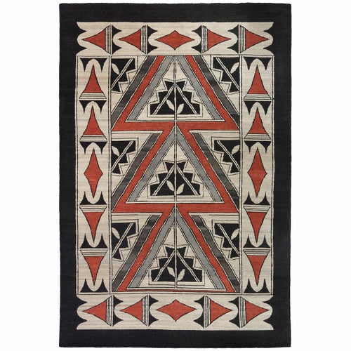 Three Mountains Rug - 6 x 9