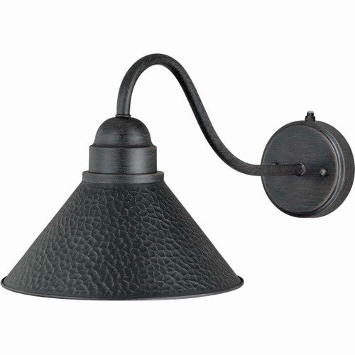 Trailhead Outdoor 10 Inch Wall Sconce with Long Arm - Aged Iron