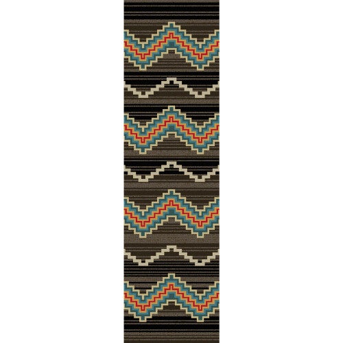Trapper Southwestern Rug - 2 x 8