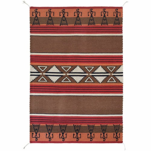 Tribal Sketch Rug - 8 x 10