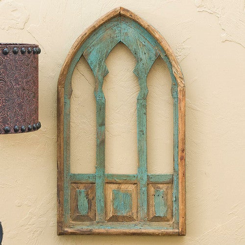 Trinity Window Turquoise Wall Hanging