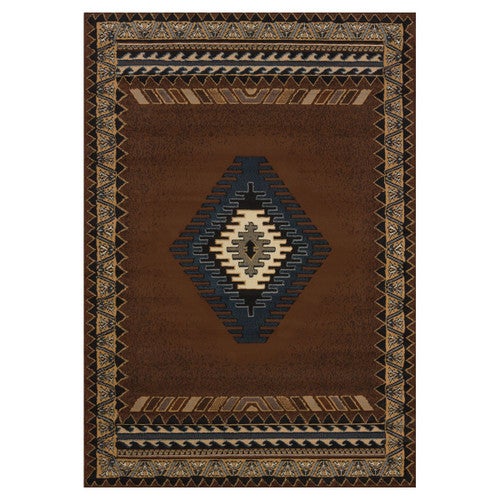 Tucson Brown Rug - 2 x 7