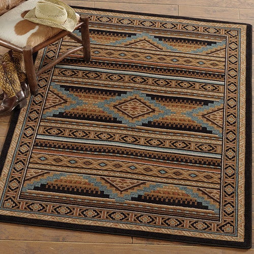 Turquoise Mountain Rug - 4 x 5
